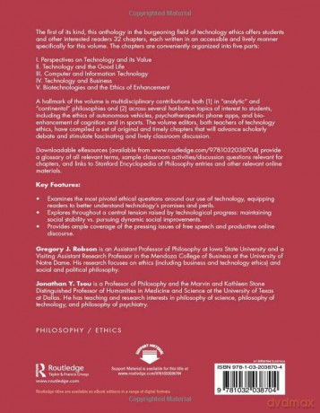 Technology Ethics - Gregory J. Robson [KSIĄŻKA]