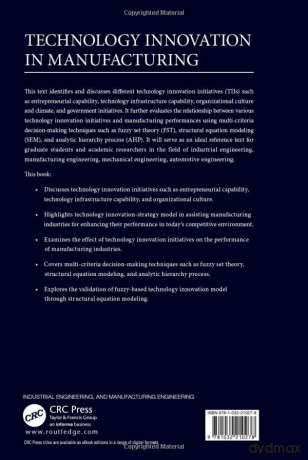 Technology Innovation In Manufacturing - Davinder Singh [KSIĄŻKA]
