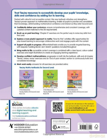 Teejay Maths Cfe Second Level Book 2a S - Thomas Strang James [KSIĄŻKA]
