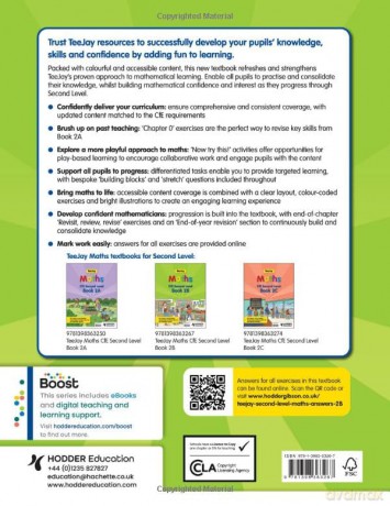 Teejay Maths Cfe Second Level Book 2b - Thomas Strang [KSIĄŻKA]