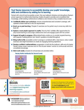 Teejay Maths Cfe Second Level Book 2c - Thomas Strang [KSIĄŻKA]