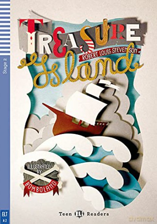 Teen Eli Readers English Treasure Island - Andrea Pakiesier [KSIĄŻKA]
