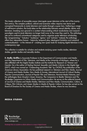 Television Studies In Queer Times - F. Hollis Griffin [KSIĄŻKA]