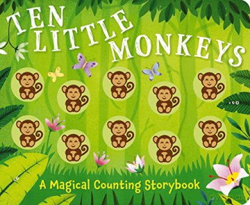 Ten Little Monkeys - Lizzie Walkley [KSIĄŻKA]