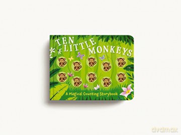 Ten Little Monkeys - Lizzie Walkley [KSIĄŻKA]