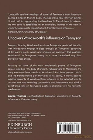 Tennyson Echoing Wordsworth - Jayne Thomas [KSIĄŻKA]