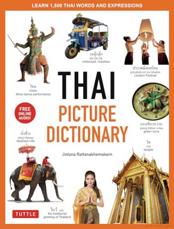 Thai Picture Dictionary - J Rattanakhemako0n [KSIĄŻKA]