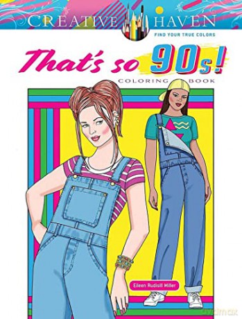 Thats So 90s Coloring Book - Eileen Miller [KSIĄŻKA]
