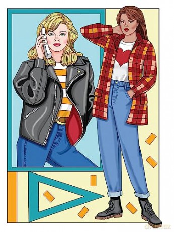 Thats So 90s Coloring Book - Eileen Miller [KSIĄŻKA]