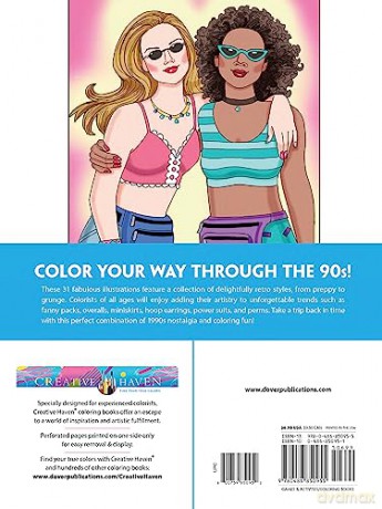 Thats So 90s Coloring Book - Eileen Miller [KSIĄŻKA]