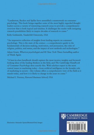 The Cambridge Handbook Of Consumer Psyc - Edited By Cait Lambe [KSIĄŻKA]