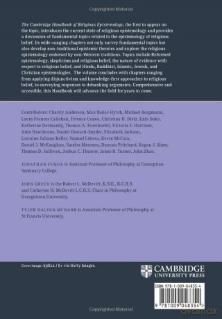 The Cambridge Handbook Of Religious Epi - Edited By Jonathan F [KSIĄŻKA]
