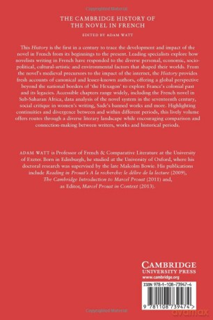 The Cambridge History Of The Novel In F - Edited By Adam Watt [KSIĄŻKA]