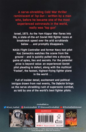 The Defector - Chris Hadfield [KSIĄŻKA]
