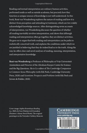 The Epistemology Of Reading And Interpr - Woudenberg Ren Va [KSIĄŻKA]