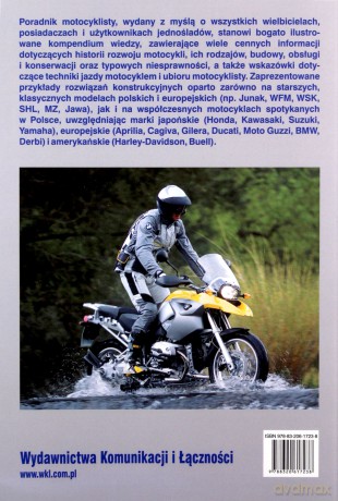 Poradnik Motocyklisty - Dmowski Rafał, [KSIĄŻKA]