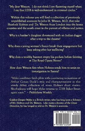 The Further Memoirs Of Sherlock Holmes - Caiden Coope Myles [KSIĄŻKA]