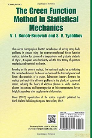 The Green Function Method In Stat - V.L.Bonch-Bruev [KSIĄŻKA]