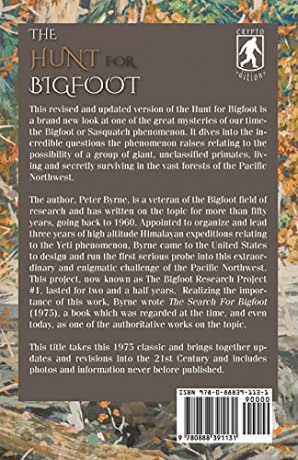 The Hunt For Bigfoot - Peter Bryne [KSIĄŻKA]