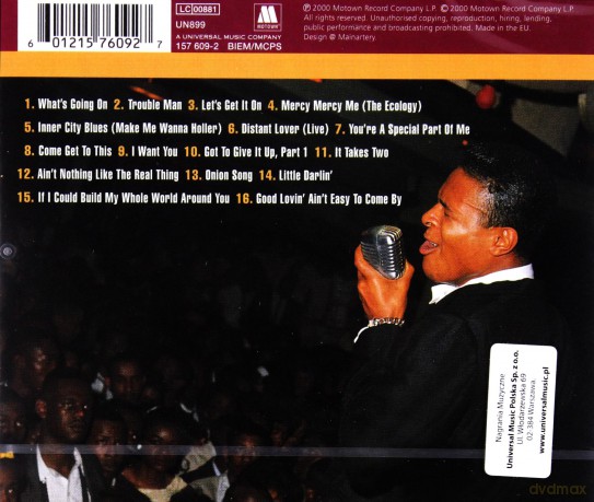 Marvin Gaye: Universal Masters Collection [CD]