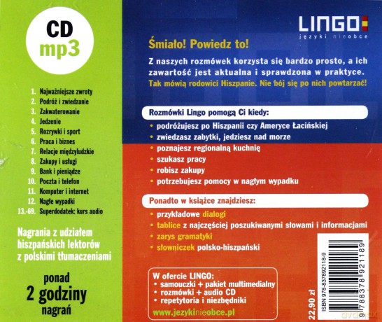 Powiedz To! Hiszpański +CD Mp3 [KSIĄŻKA]