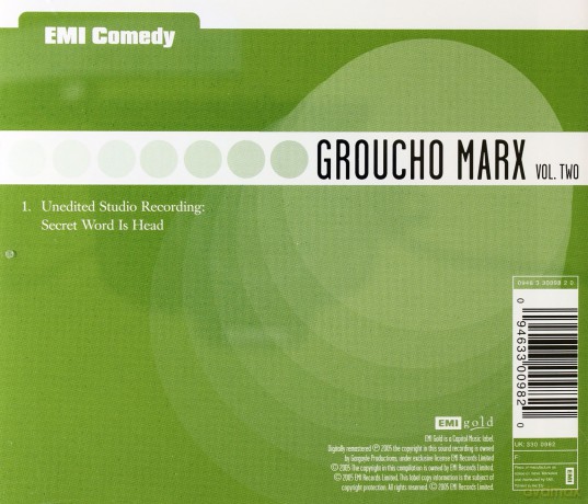 Marx Groucho: EMI Comedy [CD]