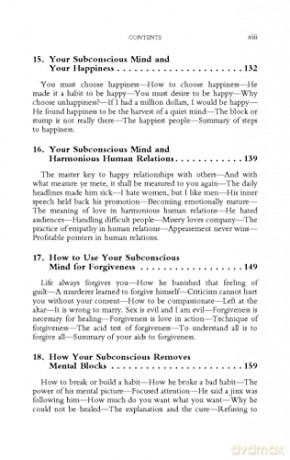 The Power Of Your Subconscious Mind [KSIĄŻKA]