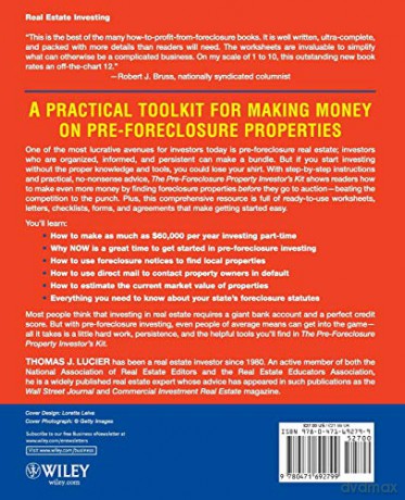 The Pre 8211 Foreclosure Property Inve [KSIĄŻKA]