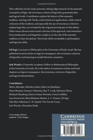 The Semantic Conception Of Logic - Edited By Gil Sagi [KSIĄŻKA]