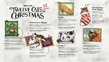 The Twelve Cats Of Christmas - Feather Flores [KSIĄŻKA]