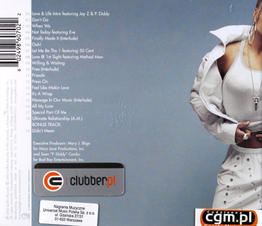 Mary J. Blige: Love & Life [CD]