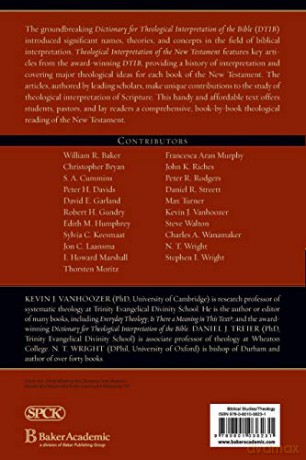 Theological Interpretation Of The - Vanhoozer Kevin [KSIĄŻKA]