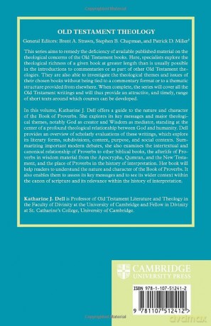 Theology Of The Book Of Proverbs - Katharine J. Dell [KSIĄŻKA]