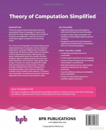 Theory Of Computation Simplified Simulat - Dr. Patil [KSIĄŻKA]