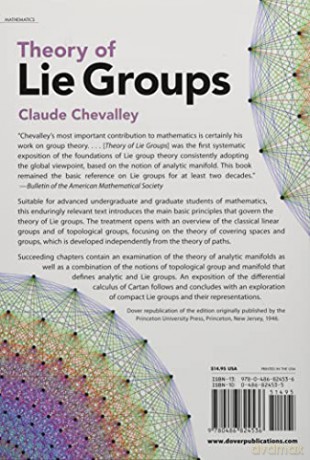 Theory Of Lie Groups - Claude Chevalley [KSIĄŻKA]