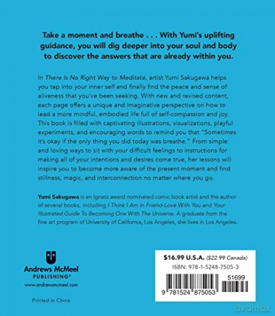 There Is No Right Way To Meditate - Yumi Sakugawa [KSIĄŻKA]