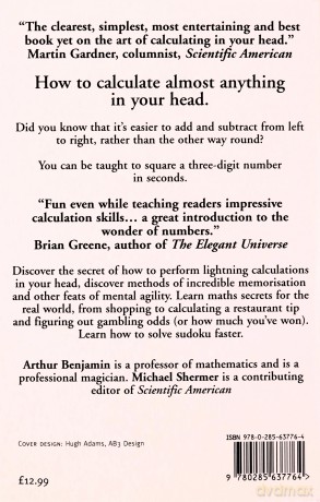 Think Like A Maths Genius - Arthur Benjamin [KSIĄŻKA]