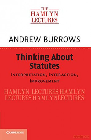 Thinking About Statutes - Andrew Burrows [KSIĄŻKA]
