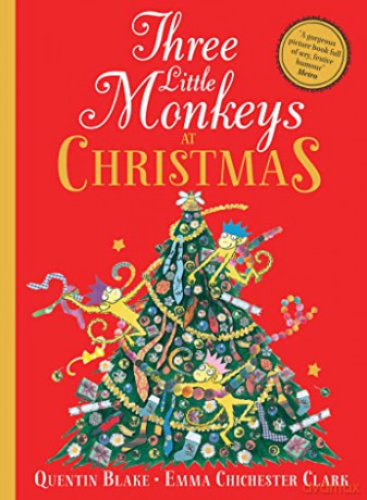 Three Little Monkeys At Christmas - Quentin Blake [KSIĄŻKA]