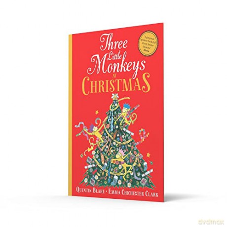 Three Little Monkeys At Christmas - Quentin Blake [KSIĄŻKA]