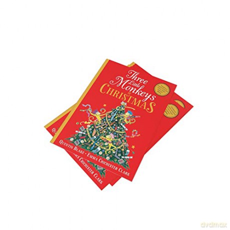 Three Little Monkeys At Christmas - Quentin Blake [KSIĄŻKA]