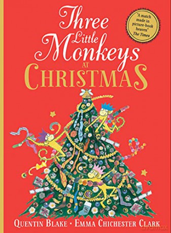 Three Little Monkeys At Christmas - Quentin Blake [KSIĄŻKA]