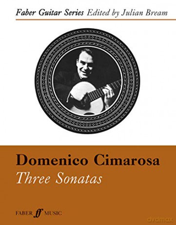 Three Sonatas Guitar - Domenico Cimarosa [KSIĄŻKA]