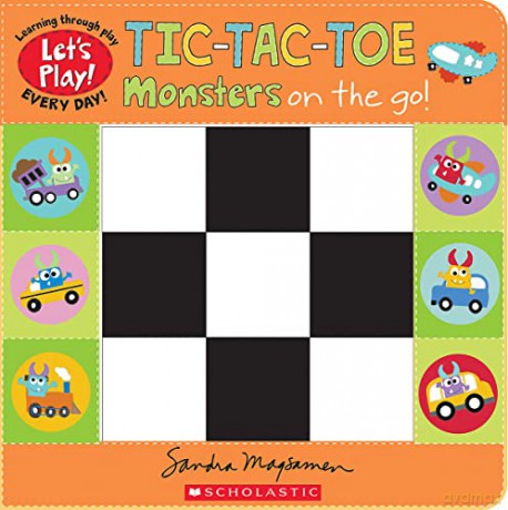 Tictactoe Monsters On The Go A Lets Play - Sandra Magsamen [KSIĄŻKA]