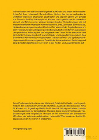 Tiergesttzte Kinderpsychotherapie - Anke Prothmann [KSIĄŻKA]