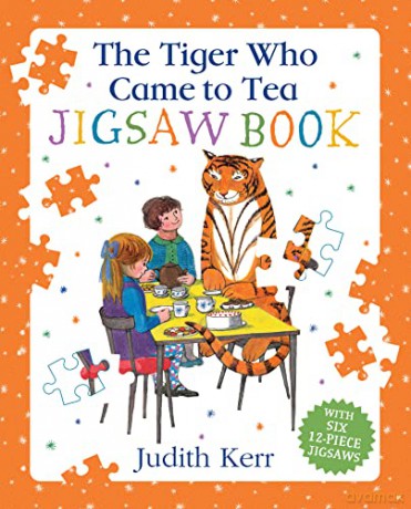 Tiger Who Came To Tea Jigsaw Book - Judith Kerr [KSIĄŻKA]