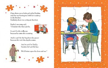 Tiger Who Came To Tea Jigsaw Book - Judith Kerr [KSIĄŻKA]