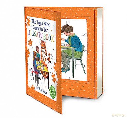 Tiger Who Came To Tea Jigsaw Book - Judith Kerr [KSIĄŻKA]