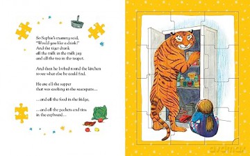 Tiger Who Came To Tea Jigsaw Book - Judith Kerr [KSIĄŻKA]