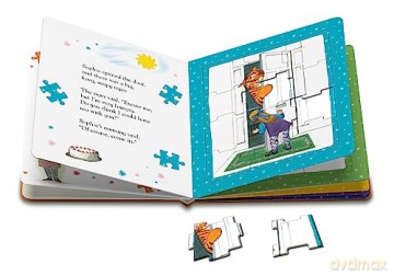 Tiger Who Came To Tea Jigsaw Book - Judith Kerr [KSIĄŻKA]